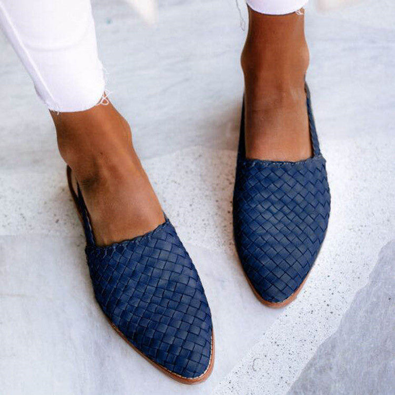 Handwoven Leather Sandals with Classic Charm