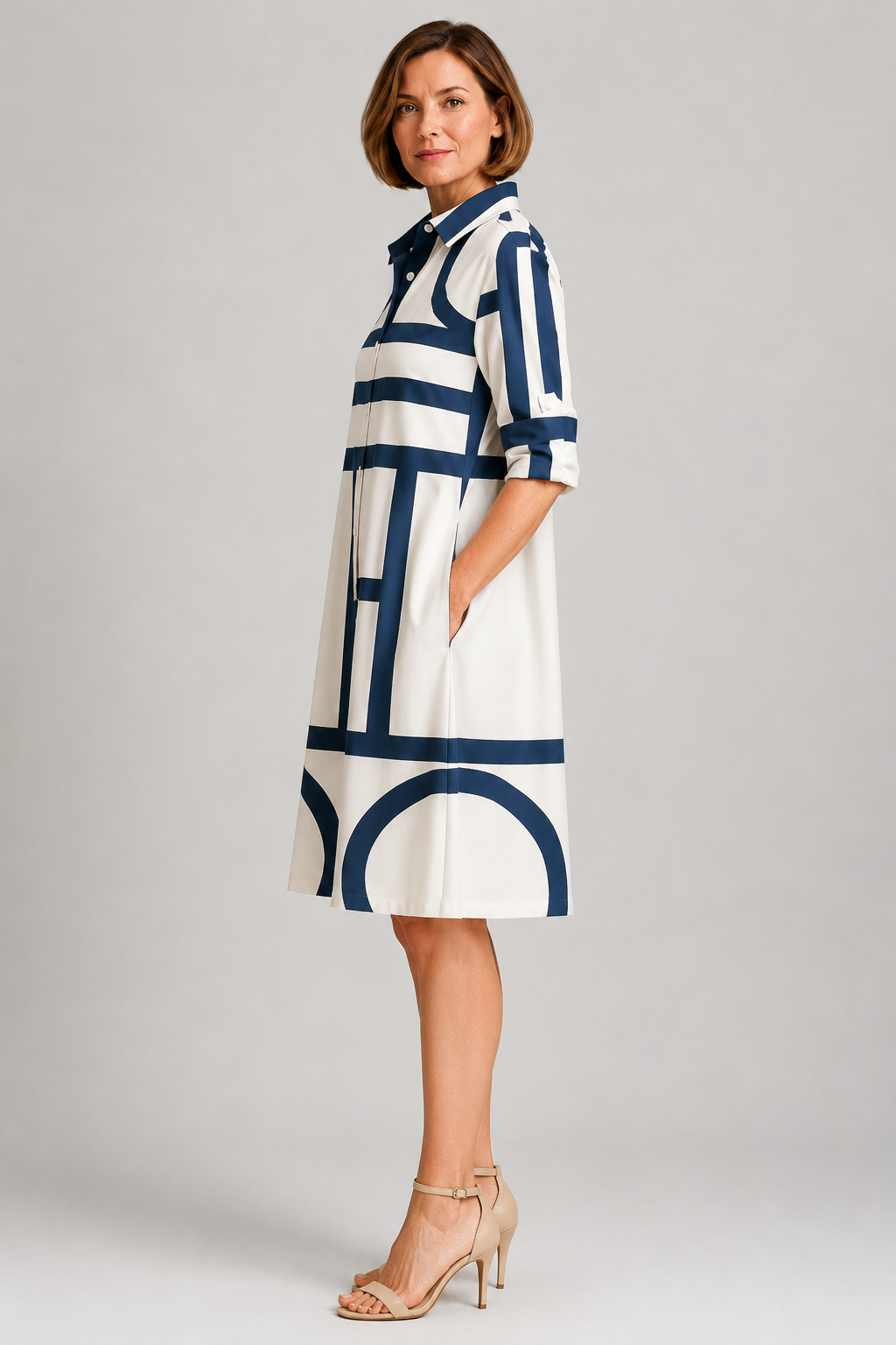 Skarlette | Elegant Midi Dress