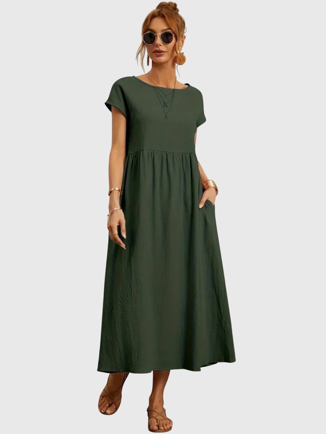 Giselle - Casual Pocket Dress