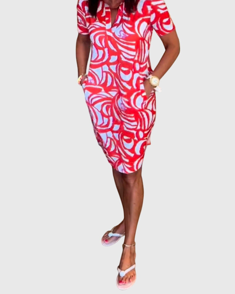 Elle | Flattering Avenue Walk Dress