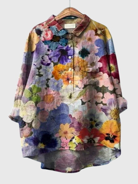 Valeria - Floral Print Blouse