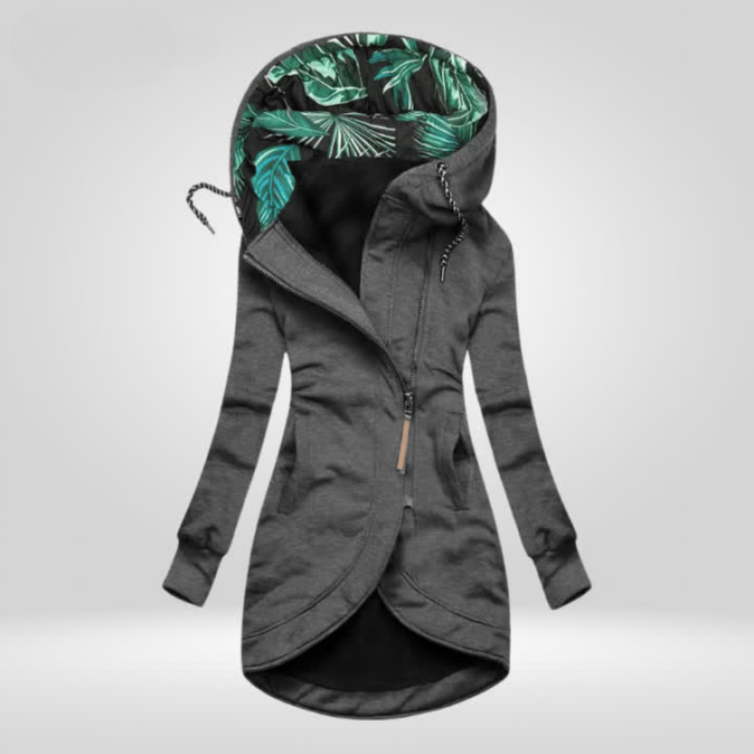 Liora - Asymmetrical Hoodie Jacket