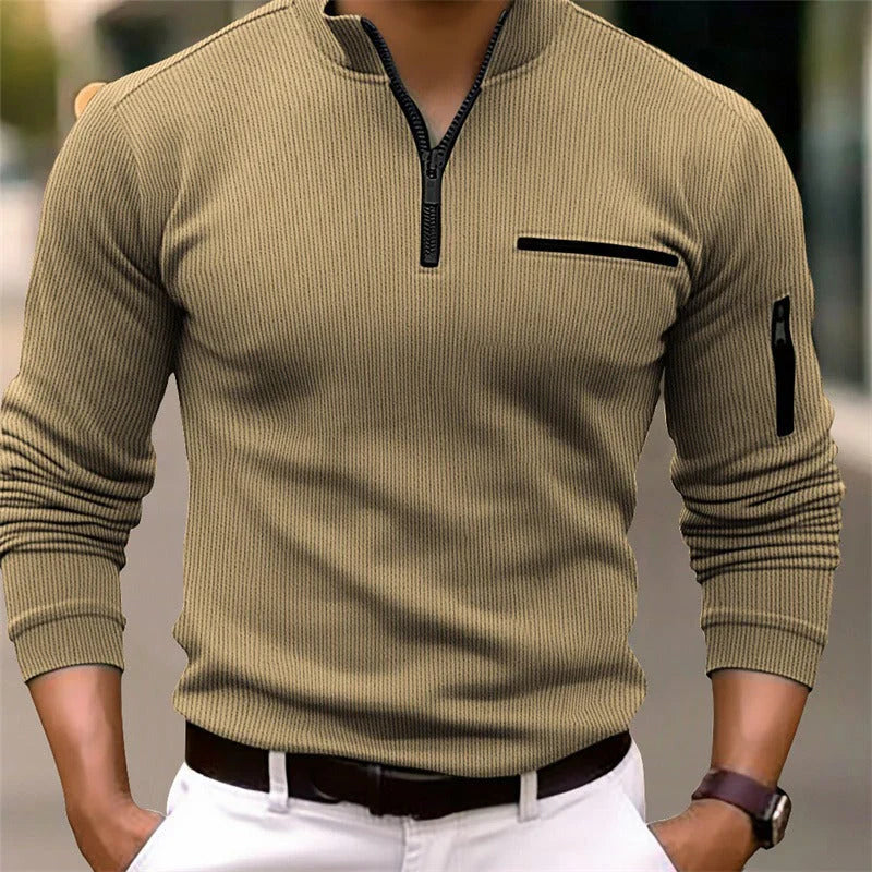 Jackson | Long-Sleeve Shirt With Zipper