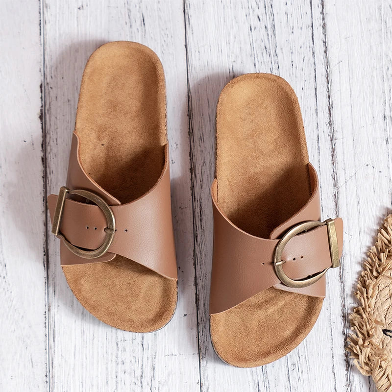 Bellevue | Buckle Mule Slide
