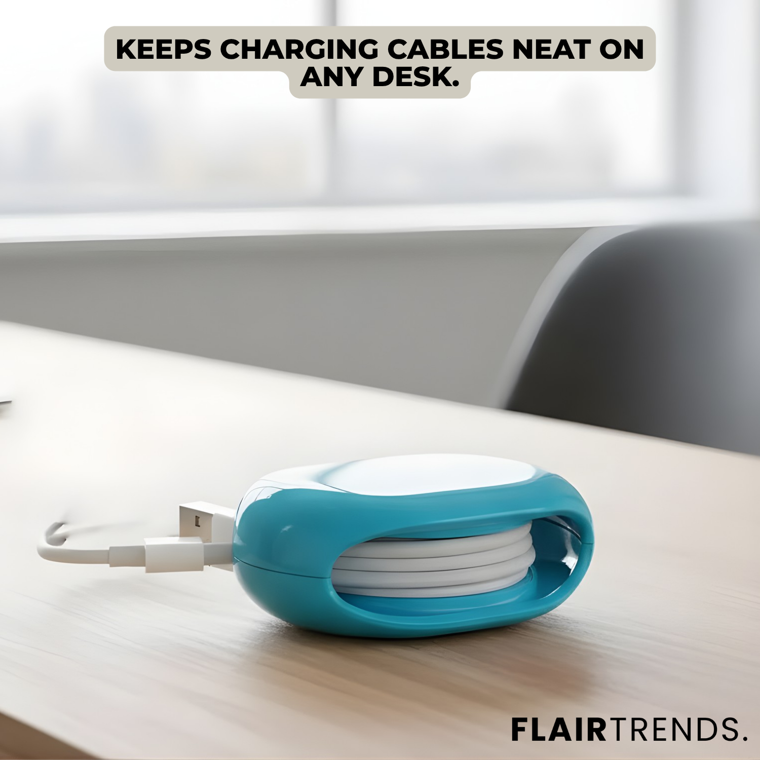 1+1 FREE | CableEase – No More Cable Clutter at the Push of a Button