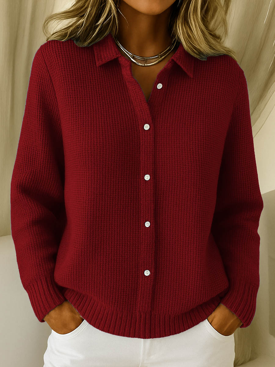 Victoria | Knitted Button Cardigan