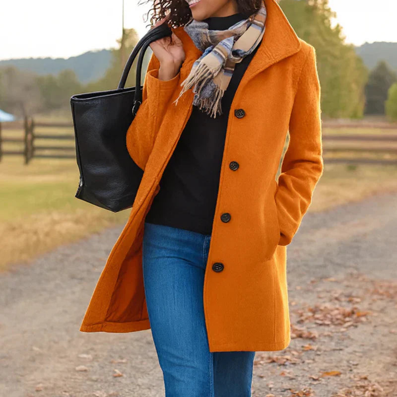 Aurora - Women’s Single-Breasted Coat