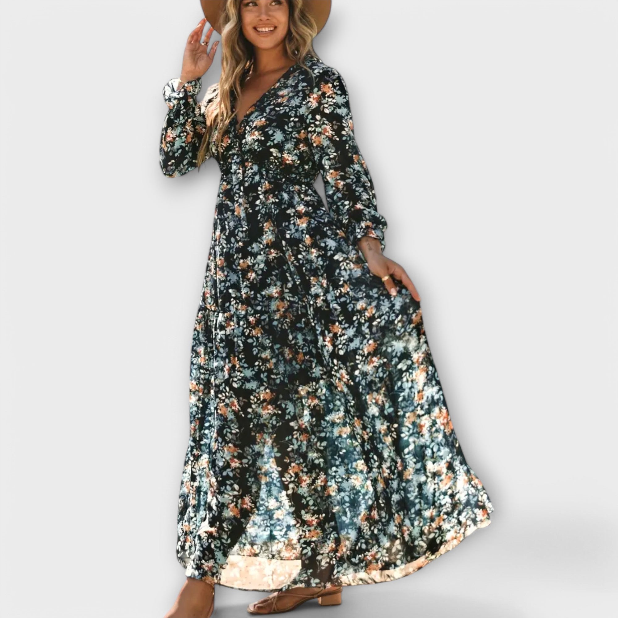 Ynah | Elegant Maxi Dress