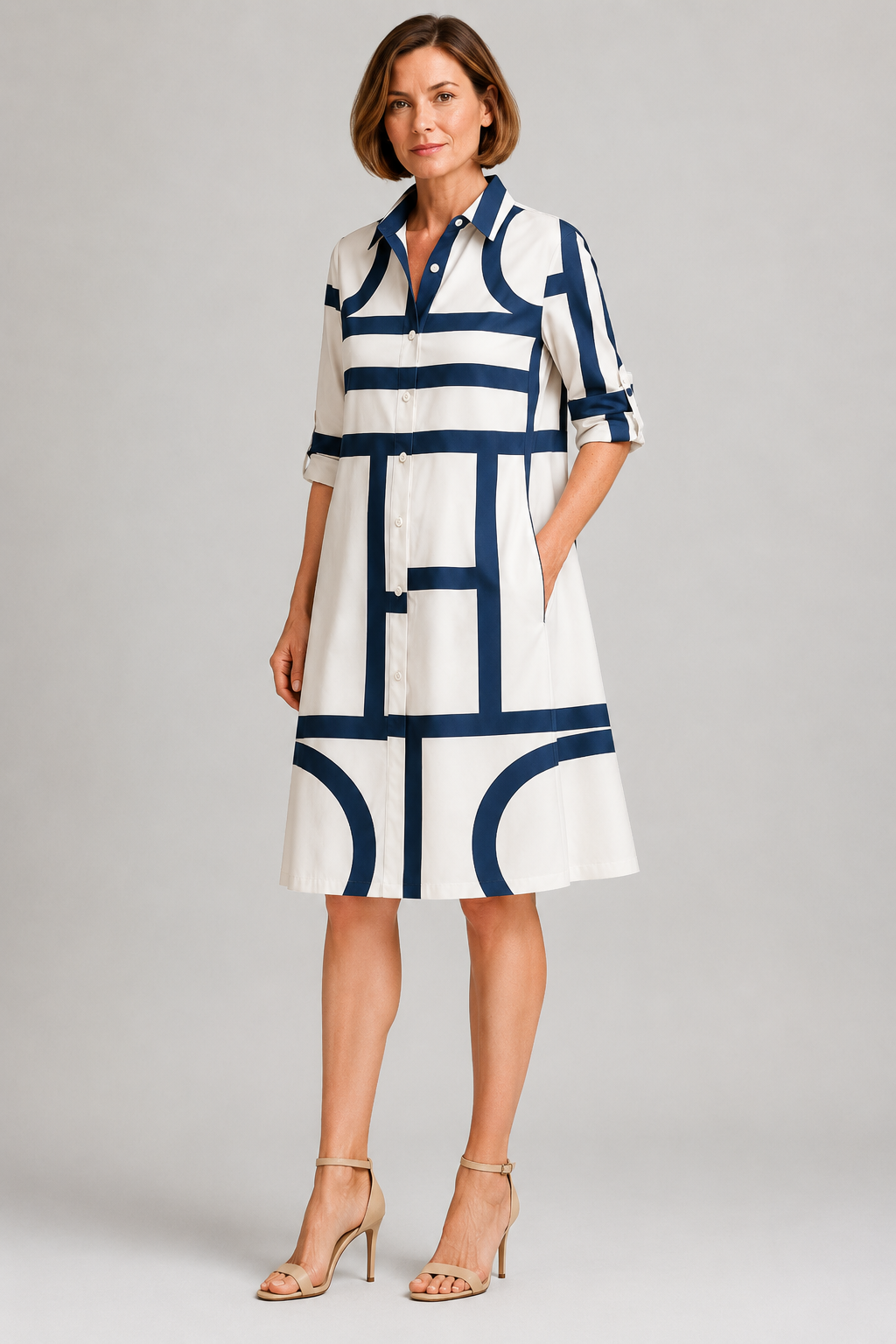 Skarlette | Elegant Midi Dress