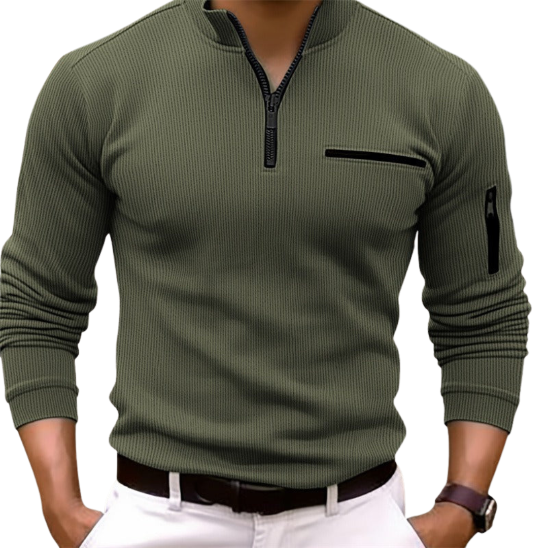 Jackson | Long-Sleeve Shirt With Zipper