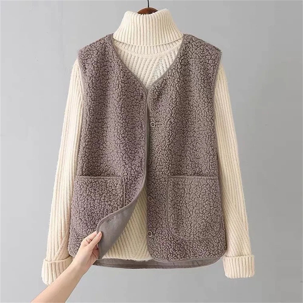 Faye | Luxe Fleece Vest