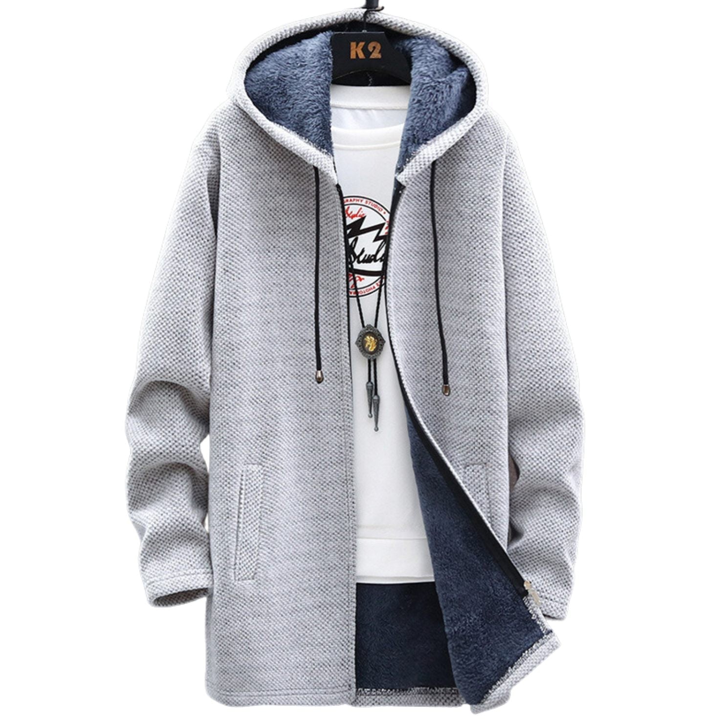 Rosie | Longline Zip Hoodie