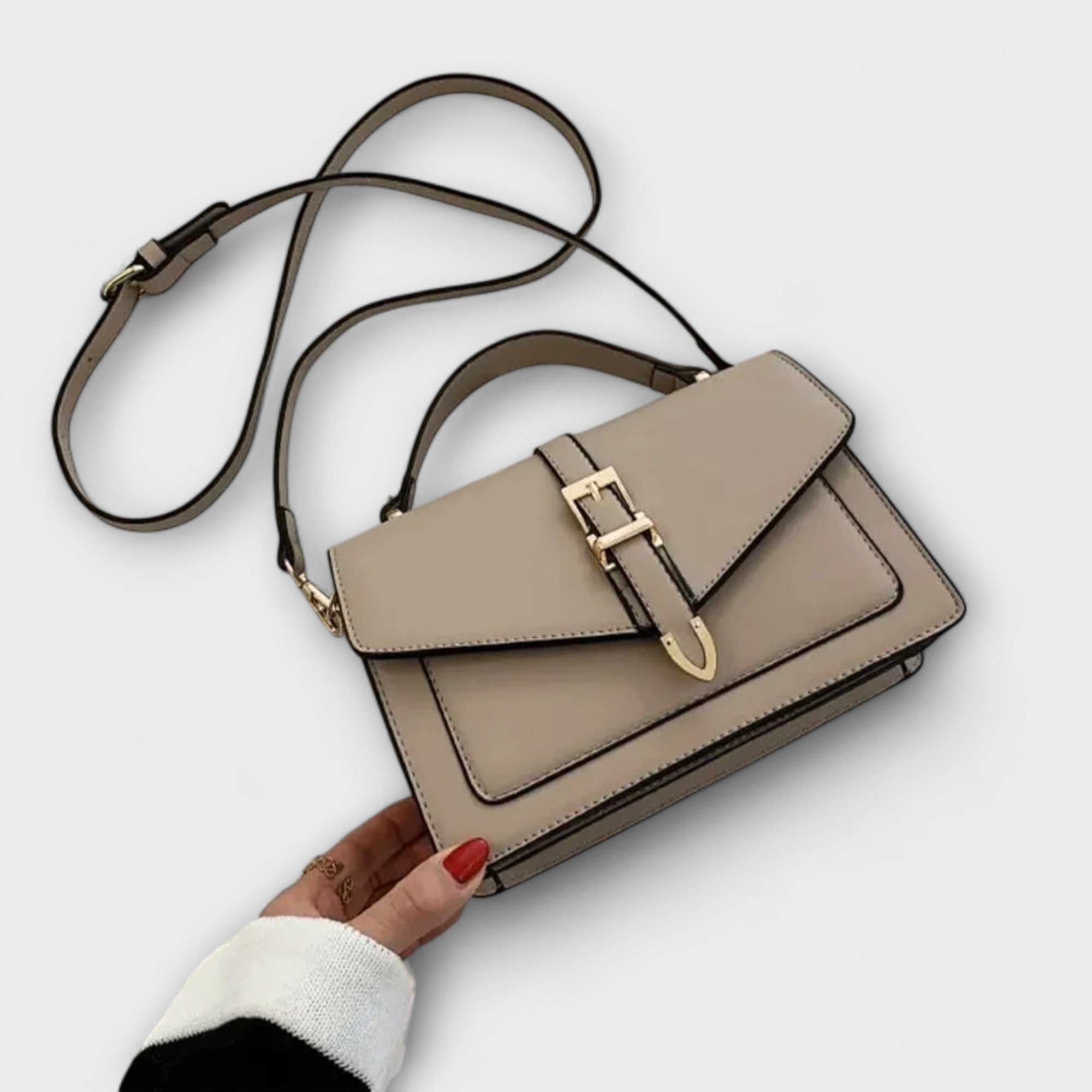 Violet | Women’s Classic Elegant Structured Shoulder Bag