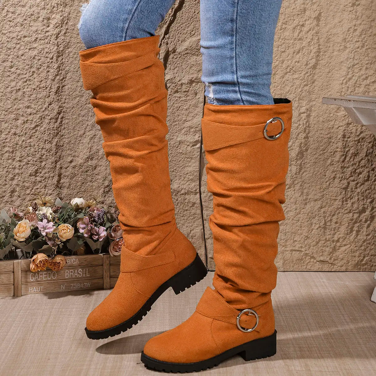 Alicia | Knee High Boots