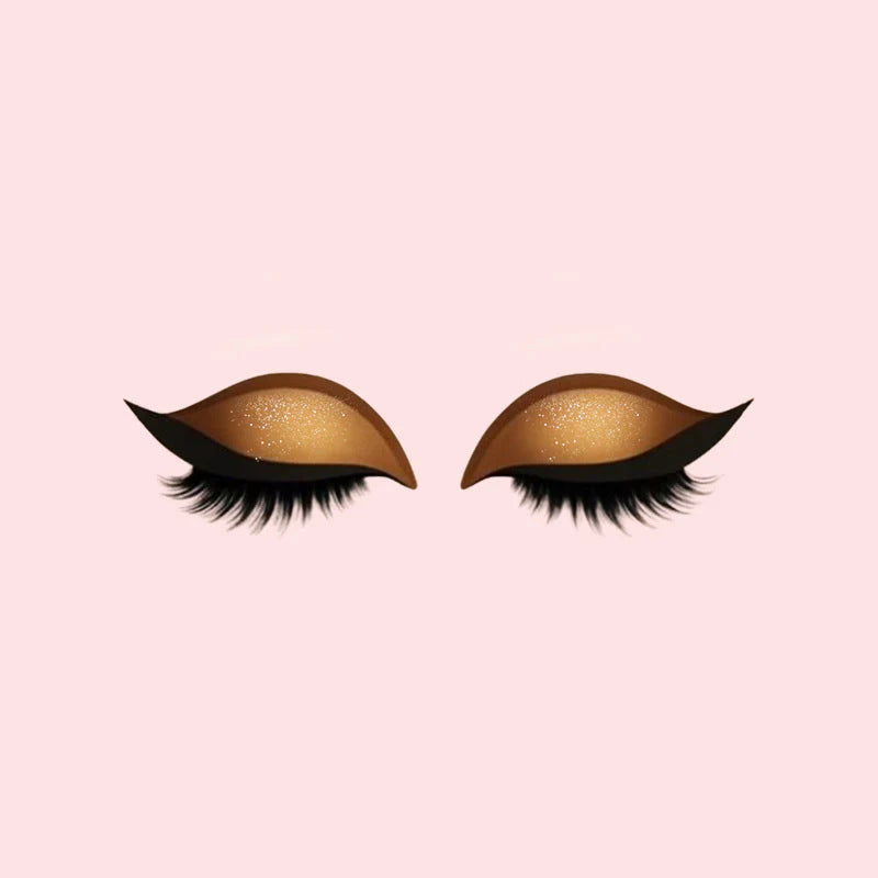GlamLash™ 3-in-1 Eyeshadow, Eyeliner & False Eyelashes  | 1+1 FREE